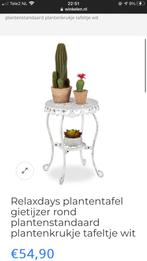 Nieuw plantentafel gratis verzenden, Minder dan 55 cm, Rond, Nieuw, Ophalen of Verzenden
