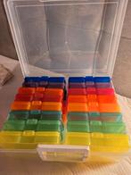 Veassen opbergbox met 16 cassettes, Doe-het-zelf en Verbouw, Kratten en Dozen, Ophalen of Verzenden, Zo goed als nieuw, Doos, Minder dan 35 cm