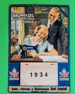Mundlos Naaimachine Kalender 1934, Ophalen of Verzenden