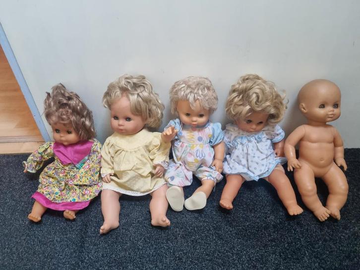 Vintage Poppen Collectie, Kinderen en Baby's, Speelgoed | Poppen, Gebruikt, Overige typen, Ophalen of Verzenden