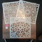 Set van 3 Stencils / Sjablonen, Ophalen of Verzenden, Nieuw, Materiaal