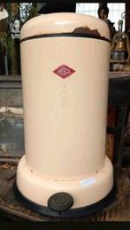 Vintage Wesco Prullenbak - 20 Liter, Ophalen, Gebruikt, Met pedaal, 50 tot 75 cm