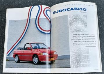 Ford Escort cabrio test in Autoselect 1991 beschikbaar voor biedingen