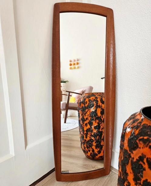 Vintage Zweeds design Uno & Östen Kristiansson Luxus spiegel, Huis en Inrichting, Woonaccessoires | Spiegels, Gebruikt, Minder dan 50 cm