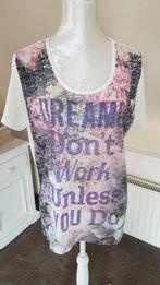 Gebloemd dames shirt maat XL, Kleding | Dames, T-shirts, Charles Vogele, Maat 46/48 (XL) of groter, Ophalen of Verzenden, Zo goed als nieuw
