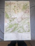 2 x stafkaart Veldhoven + Eindhoven -nood uitgave, Gelezen, Ophalen of Verzenden, Landkaart, 1800 tot 2000