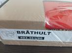 Ikea Brathult, hoes hoekbank. Vissle roodoranje., Ophalen of Verzenden, Nieuw, Tweepersoons, 200 cm