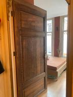 Antieke eiken Zweedse deur, Doe-het-zelf en Verbouw, Deuren en Horren, Ophalen, Gebruikt, Binnendeur, 200 tot 215 cm