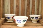 3 Stuks Boch Boerenbont porseleinen schaaltjes 45115
