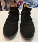 Paul Noyen zwarte enkel moccasin suede leer mt 38 nr 46597, ., Zwart, Lage of Enkellaarzen, Paul Noyen