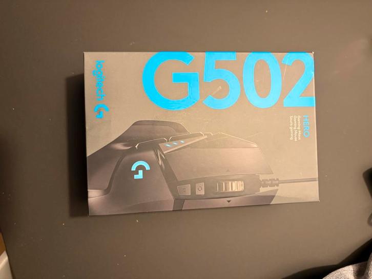 Logitech G502 Hero Gaming Muis - Topconditie!, Computers en Software, Muizen, Zo goed als nieuw, Muis, Rechtshandig, Bedraad, Ergonomisch