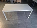 Kantinetafel 160 x 80 cm grijs / grijs € 40,-, Ophalen, Gebruikt, Bureau