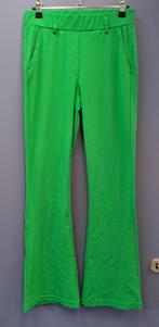 Flared broek Nicolette Kluijver mt S Groen met lef nr 49511, ., Nicolette Kluijver, Zo goed als nieuw, Maat 36 (S)
