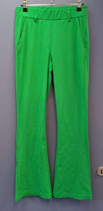 Flared broek Nicolette Kluijver mt S Groen met lef nr 49511 beschikbaar voor biedingen