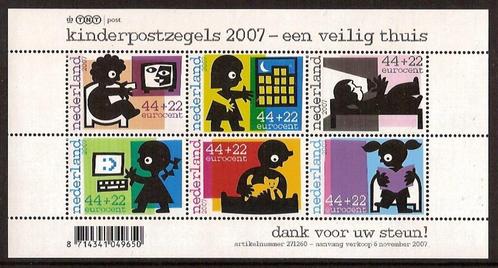 Nederland NVPH nr 2527 postfris Kinderpostzegels 2007, Postzegels en Munten, Postzegels | Nederland, Postfris, Na 1940, Verzenden