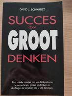 David J. Schwartz - Succes door groot denken, Ophalen of Verzenden, Zo goed als nieuw, David J. Schwartz