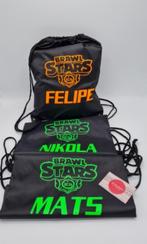 Brawl stars rugtassen met je eigen naam, Verzenden, Nieuw, Overige merken, 30 tot 45 cm