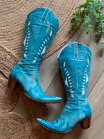 R&Renzi cowboylaarzen hak rits 40 western boots laarzen, Kleding | Dames, Schoenen, Hoge laarzen, -, Blauw, -