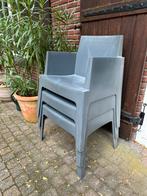 Box chairs design tuinstoel, Tuin en Terras, Ophalen of Verzenden, Gebruikt, Kunststof, Stapelbaar