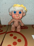 Vintage Troll Pop met Geel Hoedje, Antiek en Kunst, Ophalen of Verzenden