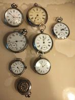 Antieke zilveren 925 / 800 Zakhorloges, Antiek en Kunst, Ophalen of Verzenden