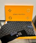 Louis Vuitton Muts & Sjaal set • Grijs & Zwart • ACTIEPRIJS, Kleding | Heren, Nieuw, Muts, Verzenden