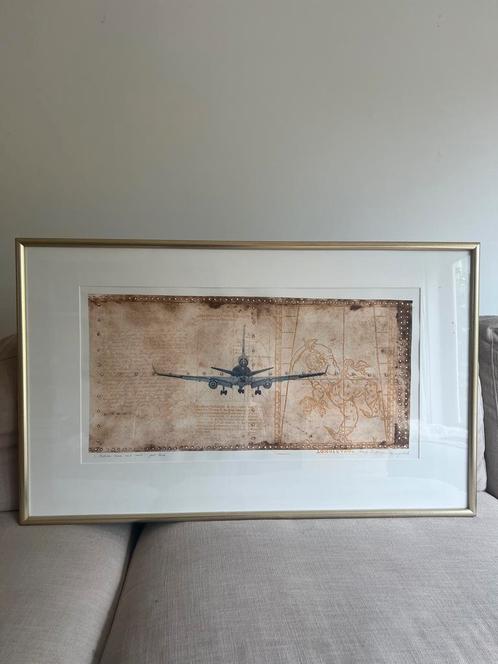 Leentje Linders ets reliefdruk Between Heaven & Earth 43/90, Antiek en Kunst, Kunst | Etsen en Gravures, Ophalen