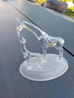 Glazen Giraffe Beeldje - Moeder en Jong, Ophalen of Verzenden