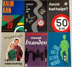 Verbond voor veilig verkeer 1955!, Ophalen of Verzenden, Zo goed als nieuw, Reclamebord