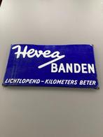 Emaille reclamebord, hevea banden, Langcat, Antiek en Kunst, Antiek | Emaille, Ophalen of Verzenden