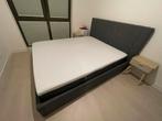 Jysk bed met ruime opbergvak + Emma matras (z.g.a.n), Tweepersoons, Ophalen of Verzenden, Zo goed als nieuw, 200 cm