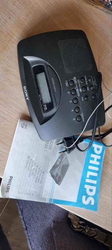 Sony Klokradio - Dream Machine, Ophalen of Verzenden, Gebruikt, Radio