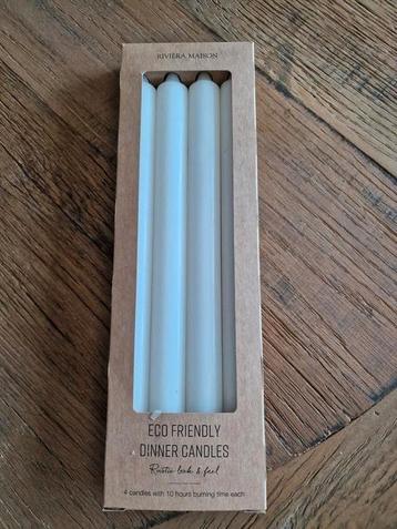 riviera maison candle kaars dinerkaars wit beschikbaar voor biedingen