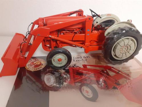 Ford Precision #8 traktor workmaster 641 + loader 1:16, Hobby en Vrije tijd, Modelauto's | Overige schalen, Nieuw, Tractor of Landbouw