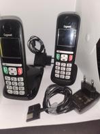 Gigaset A735H Dect Telefoon - 2 Handsets, Ophalen of Verzenden, Gebruikt, 2 handsets