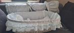 Babywieg  wit rotan, Ophalen, Gebruikt, Wieg