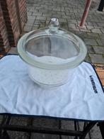 Glazen vacuüm-desiccator – laboratoriumglaswerk, droogopslag, Ophalen of Verzenden, Gebruikt