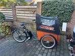 Cangoo Easy Elektrische Bakfiets - Army Naturel, Gebruikt, Elektrisch, 2 kinderen, Ophalen