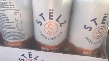 Stelz iced tea peach tray 12 blik beschikbaar voor biedingen