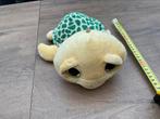 Nieuwe zgan groen beige schildpad knuffel pluche 20 cm, Ophalen, Nieuw