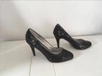 Zwarte pumps met pailletjes maat 37, Pumps, Zwart, Ophalen of Verzenden, Zo goed als nieuw