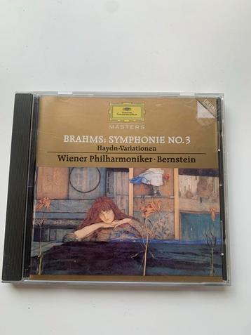 Brahms Symfonie No. 3 - Bernstein - CD beschikbaar voor biedingen