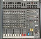 Geluidsinstallatie Mengpaneel met boxen op standaard., Ophalen, Gebruikt, 10 tot 20 kanalen, Microfooningang