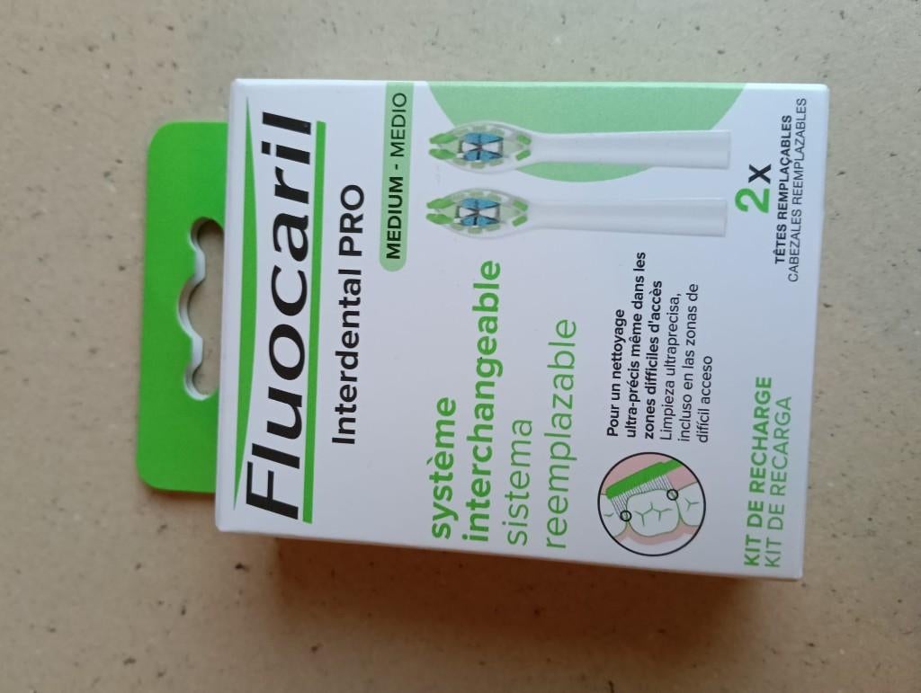 fluocaril opzetborstels 2x medium hond, Ophalen of Verzenden, Nieuw