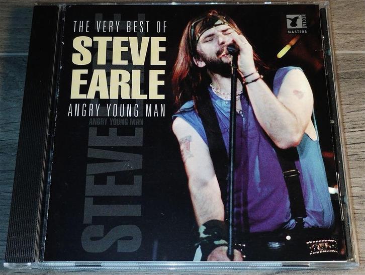Steve Earle - The Very Best Of [Angry Young Man], Cd's en Dvd's, Cd's | Country en Western, Zo goed als nieuw, Ophalen of Verzenden