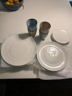 Servies Hema, Huis en Inrichting, Keuken | Servies, Ophalen, Gebruikt, Effen, Bord(en)