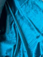 Groen/ blauw verlours stof, Hobby en Vrije tijd, Stoffen en Lappen, Ophalen, 120 cm of meer, Polyester, Groen