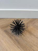 Heel goed zwart metaal meteor woon accessoire ~10cm Loods 5, Ophalen of Verzenden, Zo goed als nieuw