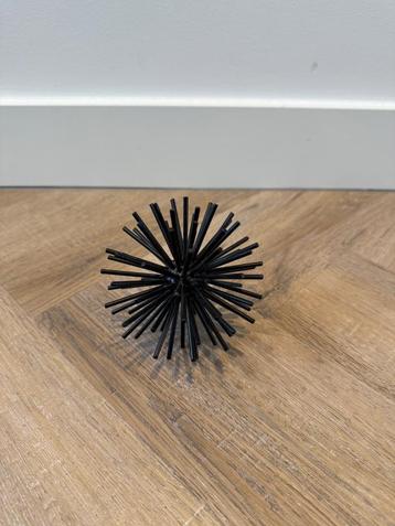 Heel goed zwart metaal meteor woon accessoire ~10cm Loods 5 beschikbaar voor biedingen