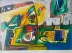 Zeefdruk Geert Vrijdag - Tigris, Antiek en Kunst, Kunst | Litho's en Zeefdrukken, Verzenden